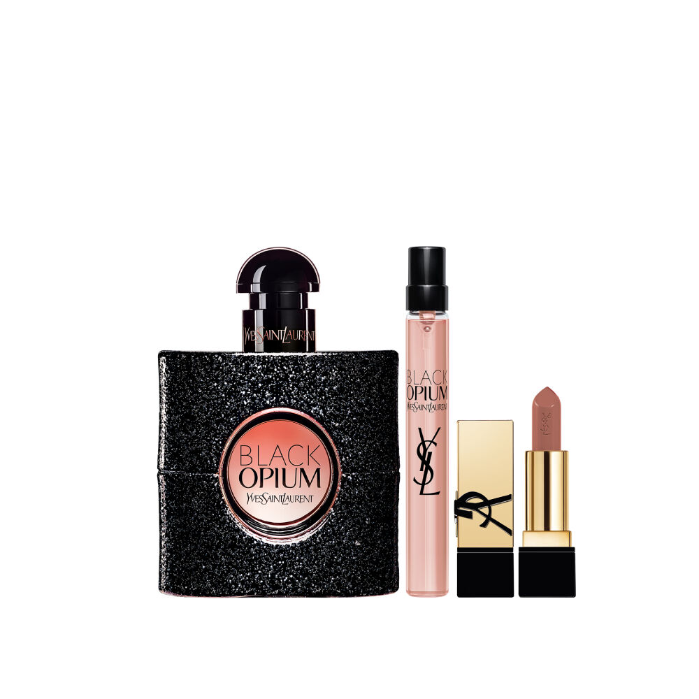 Black opium perfume gift top set