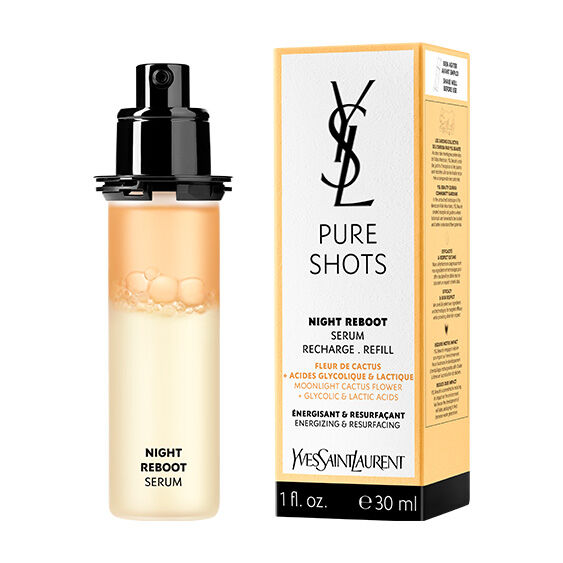 Pure Shots Night Reboot Serum for Radiant Skin | YSL Beauty