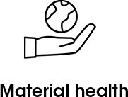 material health icon logo