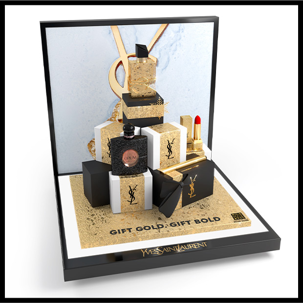 YSL Gold gift set
