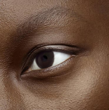 visible skin close up shot